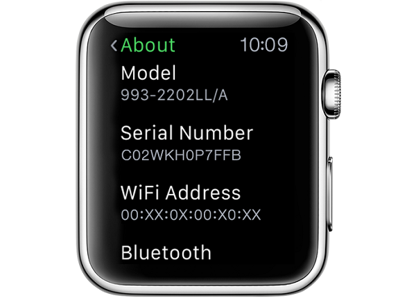 decoding apple watch serial number check