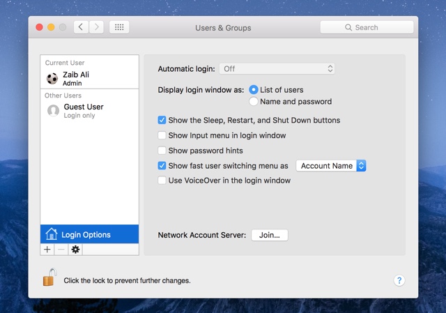 how to add a user account to a mac