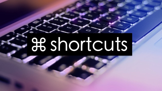how do i do keyboard shortcuts on a mac