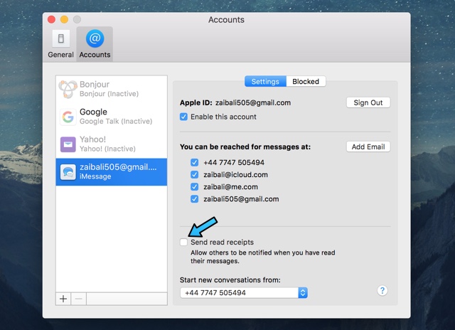 imessage for mac google talk