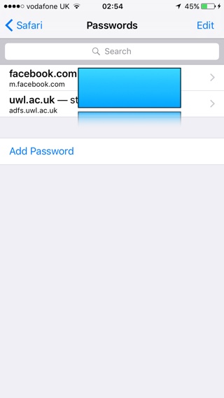 How To Add Remove And See Saved Passwords In Ios Safari Browser Ios Hacker 8211