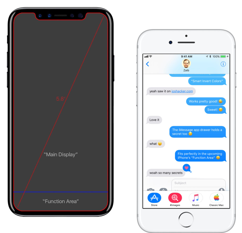 iOS 11 iMessage App Drawer Gives Us A Glimpse Into The iPhone 8's