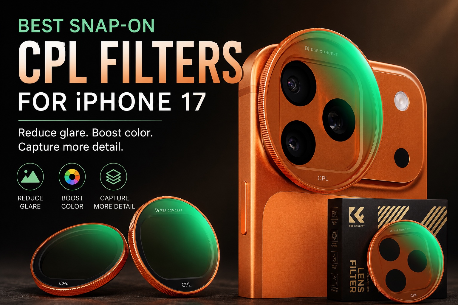 iPhone üçün ən yaxşı CPL filtrləri
