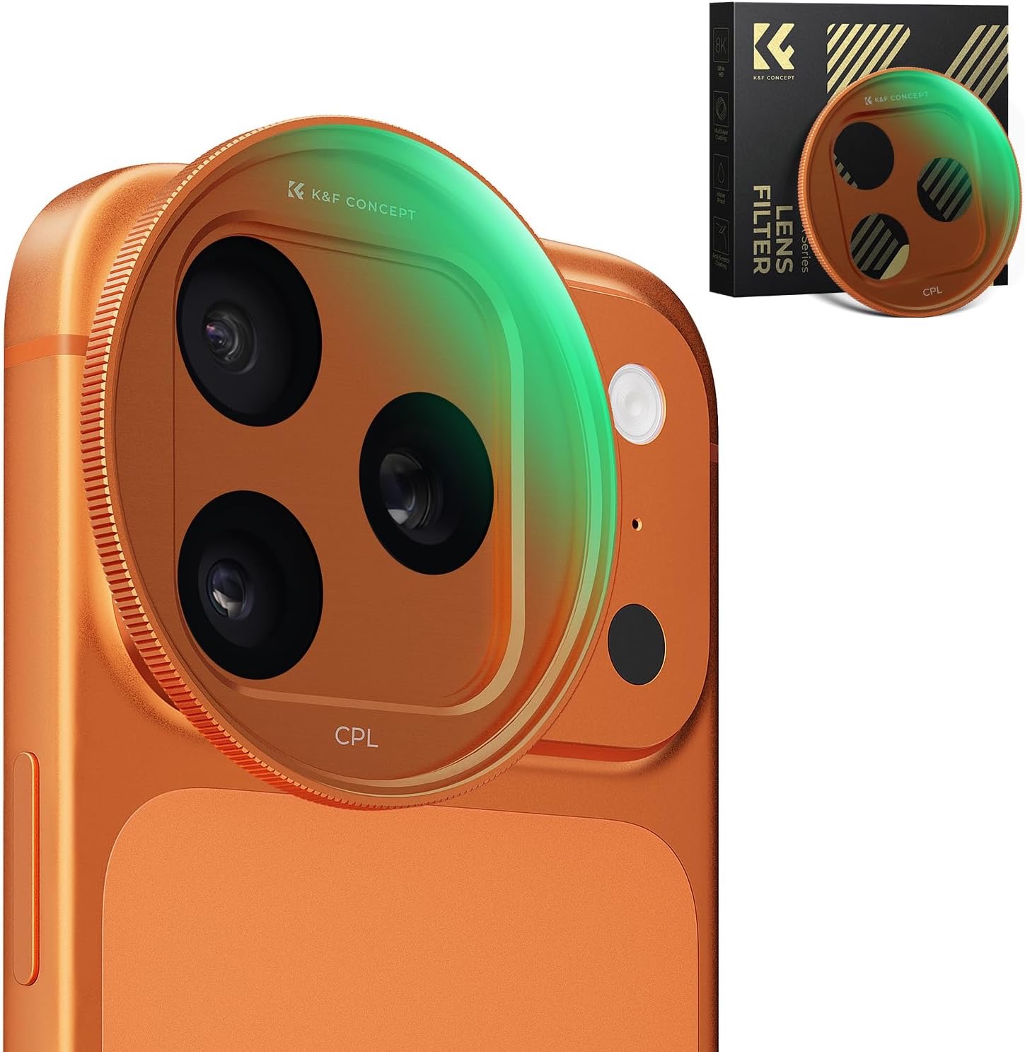 K&F CONCEPT FCA01 Snap-On CPL Filtri