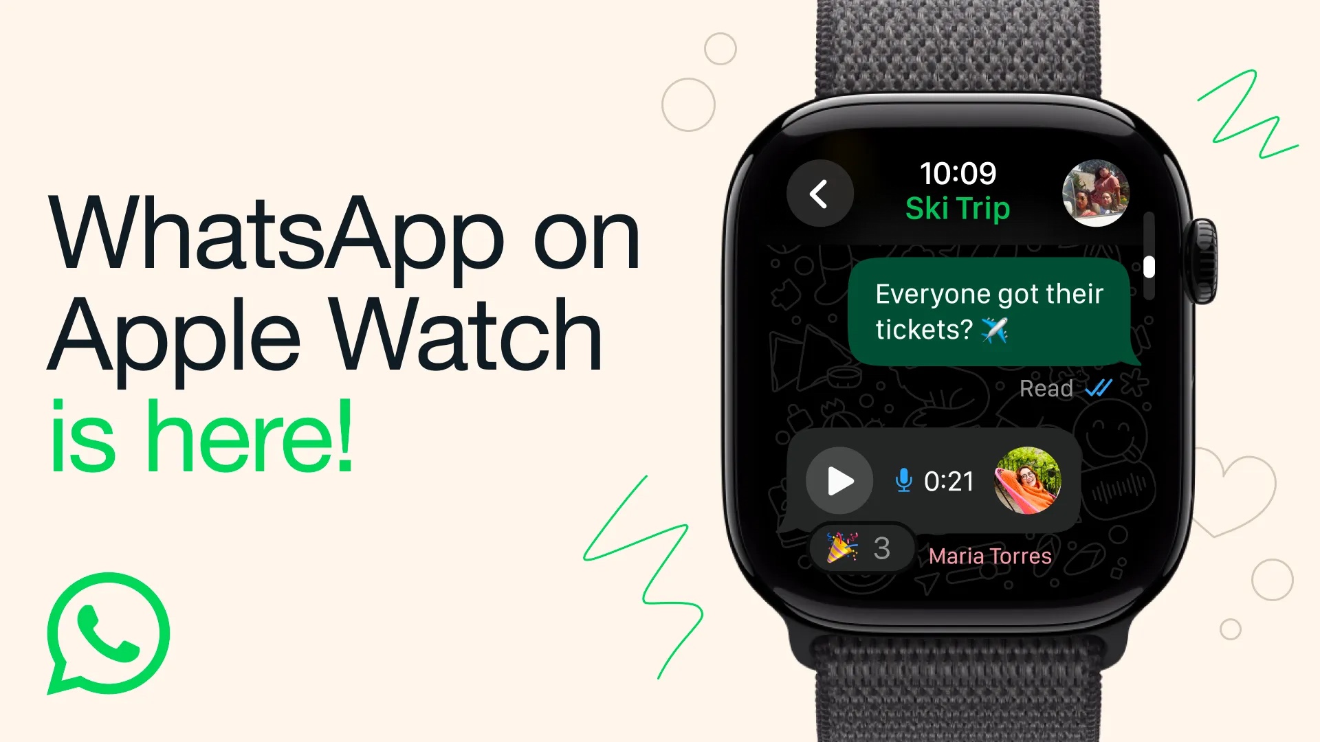 WhatsApp Apple Watch
