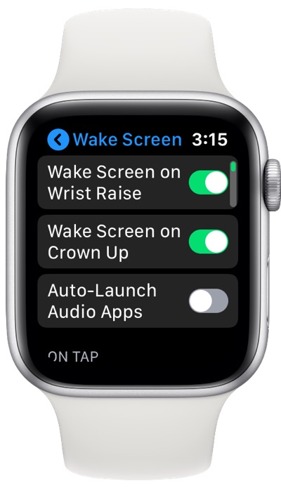 Apple Watch Inaktivera musikkontroll