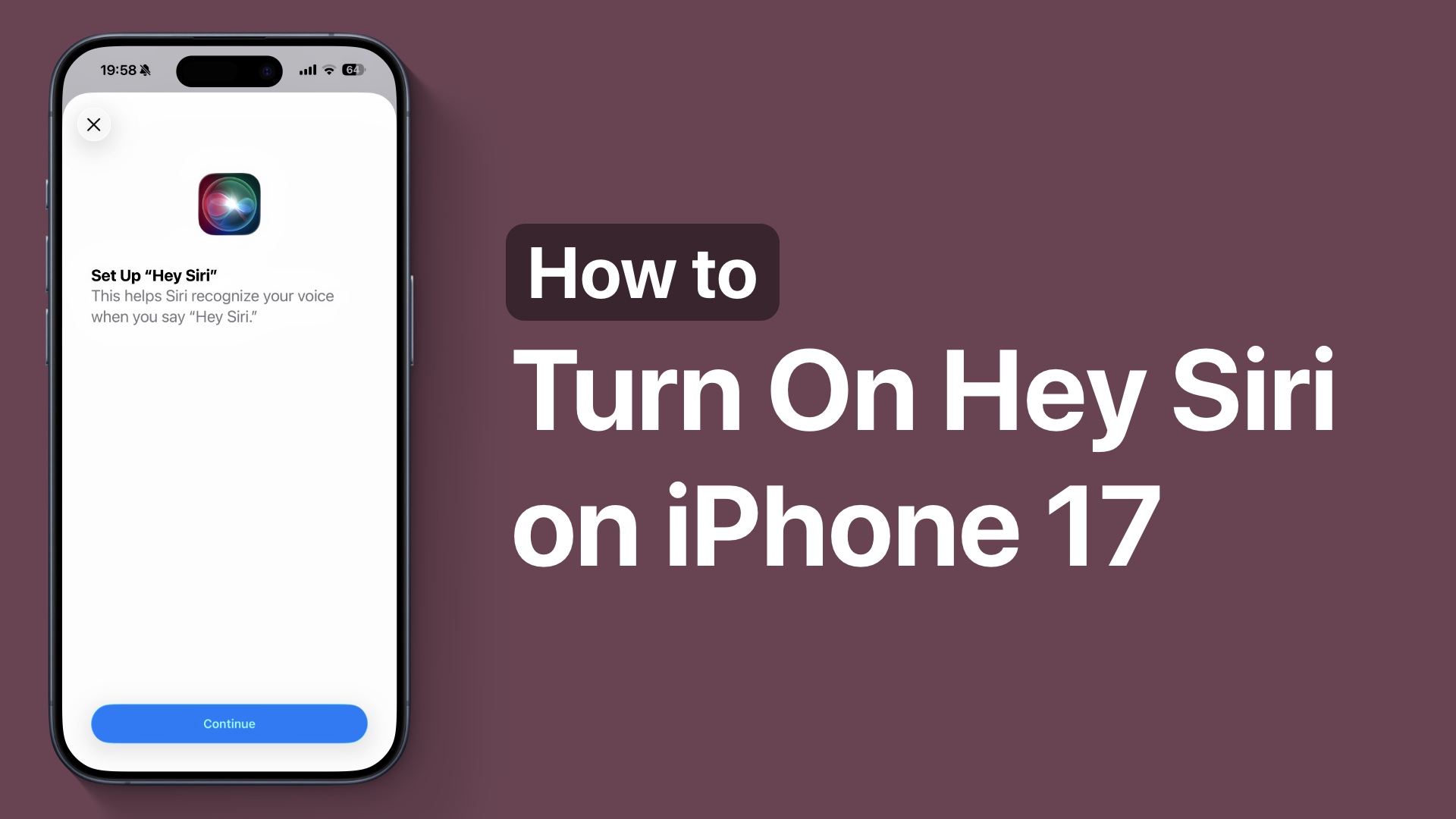 Hey Siri iPhone 17-ni yandırın