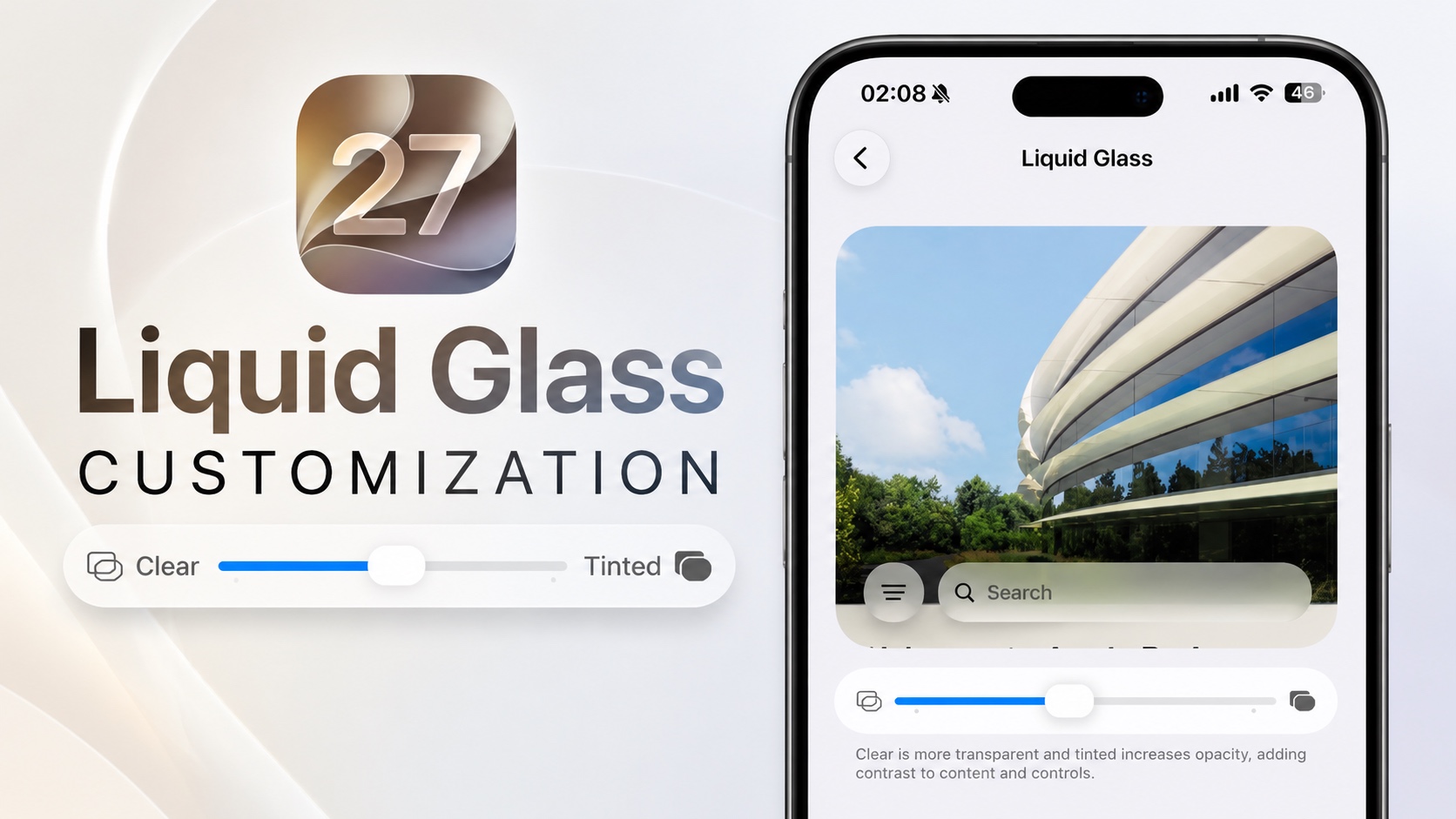 iOS 27 Maye Şüşə Fərdiləşdirmə