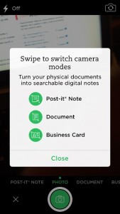 scan multiple pages in evernote scannable