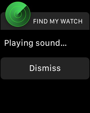 How to find your online iphone with apple watch