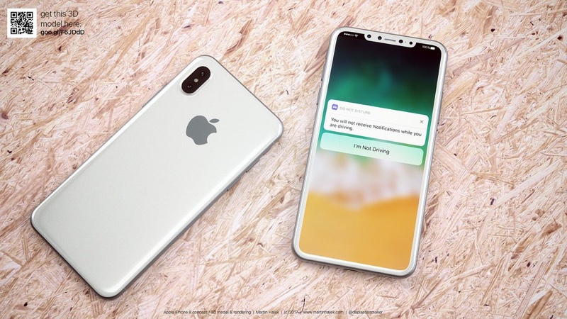 New Renders Show iPhone 8 In White and Silver Colors - iOS Hacker