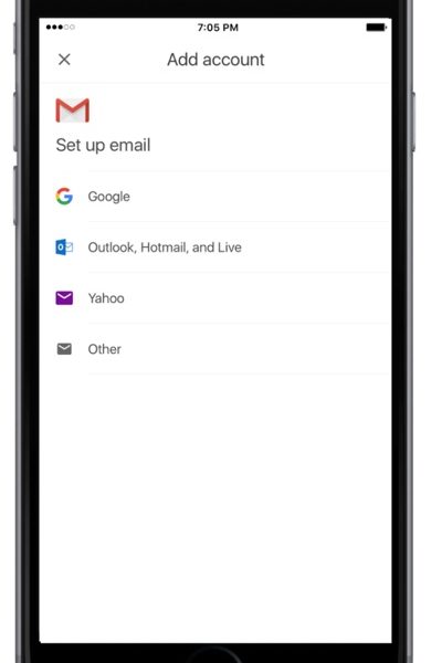 go for gmail app font size