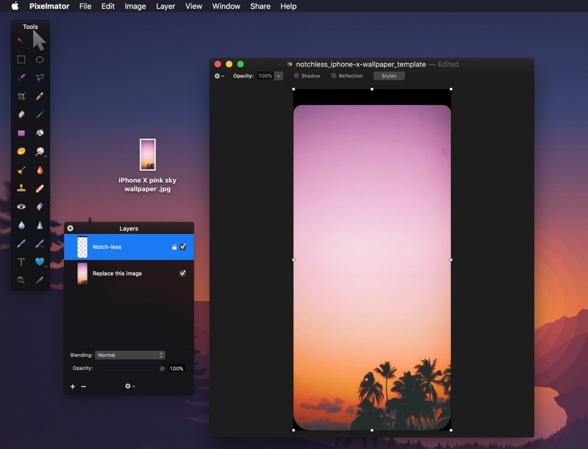 How To Create Notch Less Iphone X Wallpaper In Photoshop Or