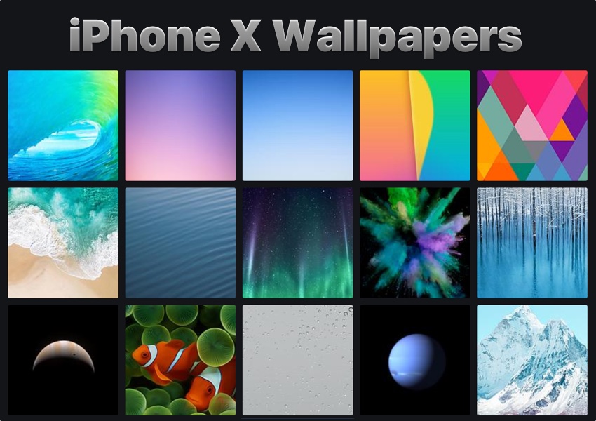 Iphone X Default Wallpaper