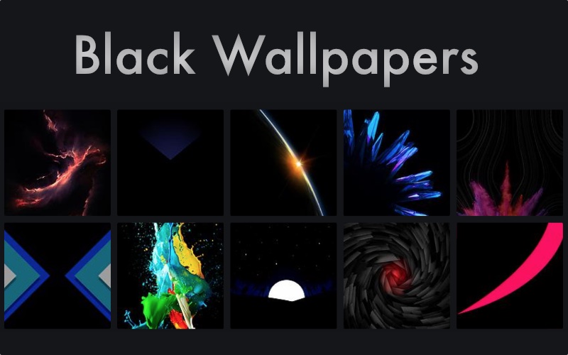 Wallpapers For iPhone X's OLED Screen