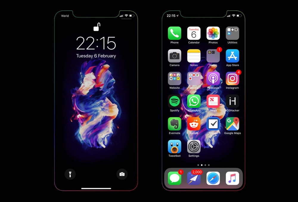 Leaked iOS 11 GM reveals several vibrant and OLED black new wallpapers  and more Video  9to5Mac