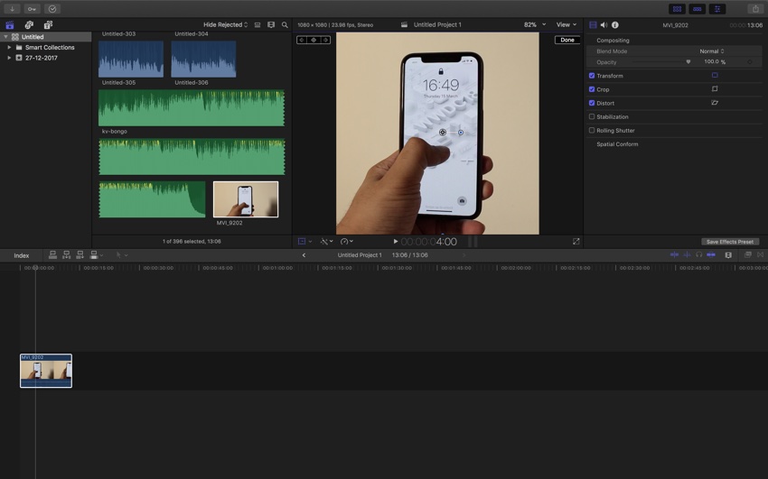 fcpx instagram