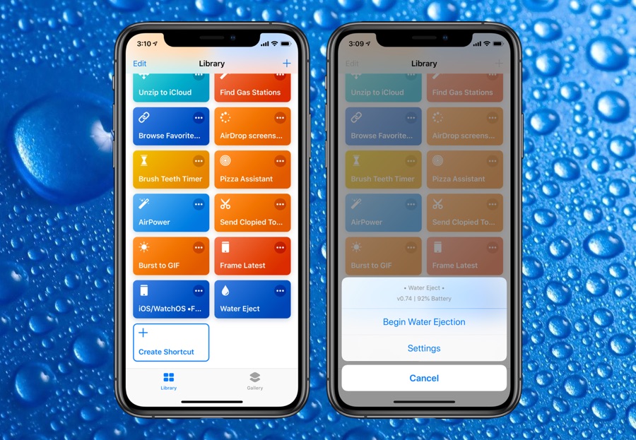 Use Water Eject Siri Shortcut To Take Water Out Of iPhone s