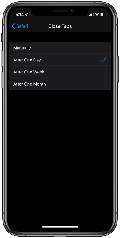 safari save tabs on exit