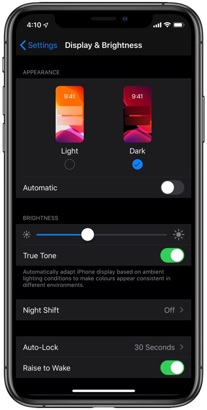 How To Enable Or Disable iOS 13 Dark Mode - iOS Hacker