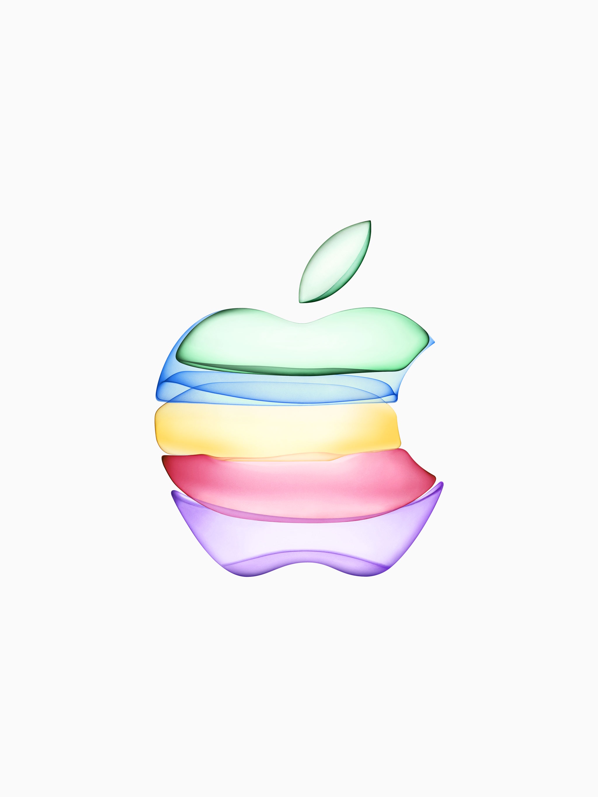 official white apple logo