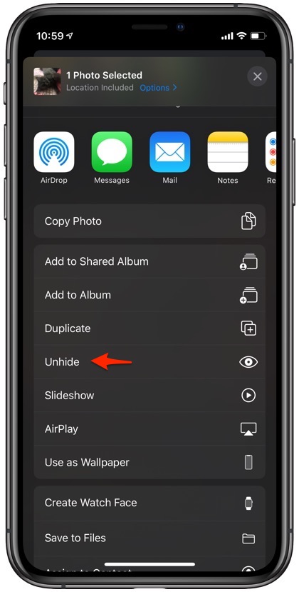 How To Unhide Photos On Iphone Se