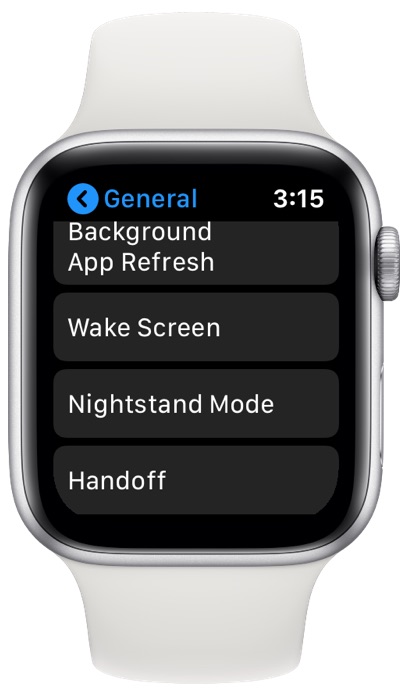 turn off now playing apple watch