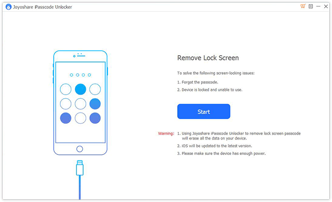 How To Unlock IPhone Without Passcode Using Joyoshare IPasscode 