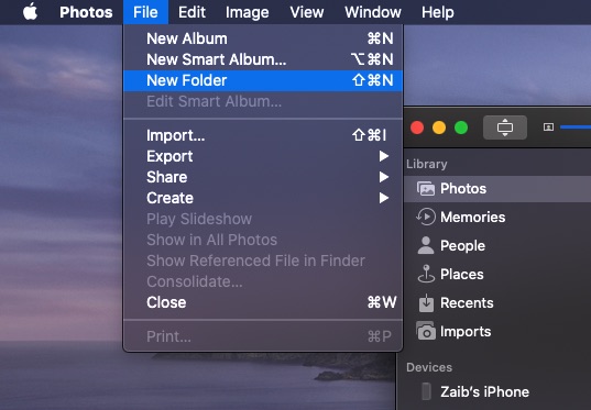 download iphone photos to mac folder