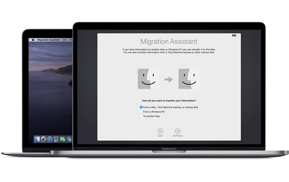 windows migration assistant waiting for your mac to connect