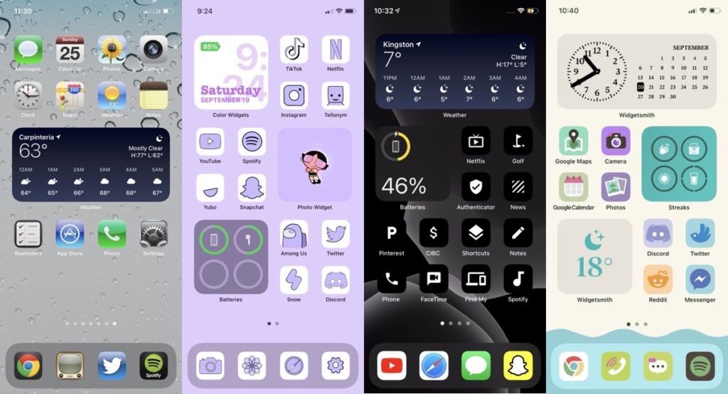 iphone icons