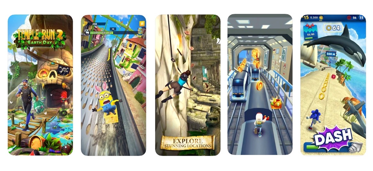 🔥 Evolution of ENDLESS Running Game 🎮 #templerun #gaming 