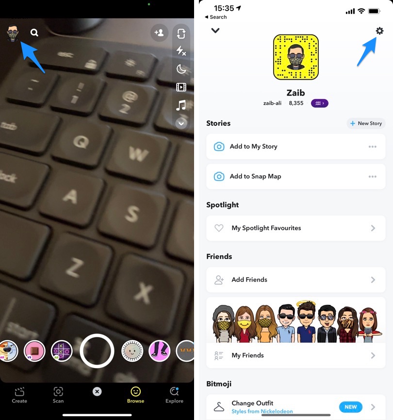how to enable snapchat dark mode on iphone ios hacker