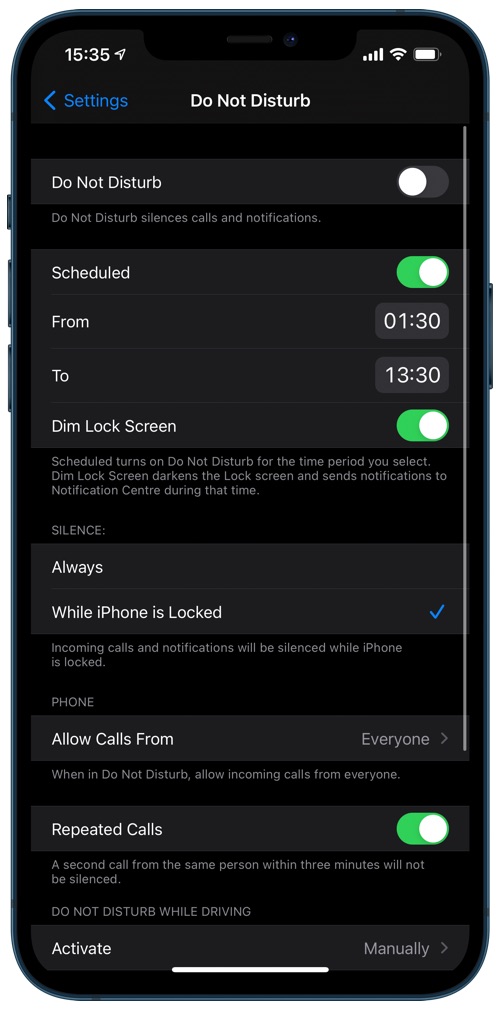 How To Make iPhone Lock Screen Dim During Do Not Disturb Mode - iOS Hacker