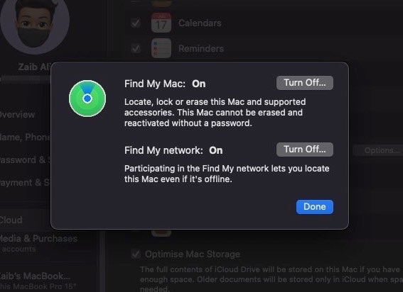 find my mac app for macbook pro