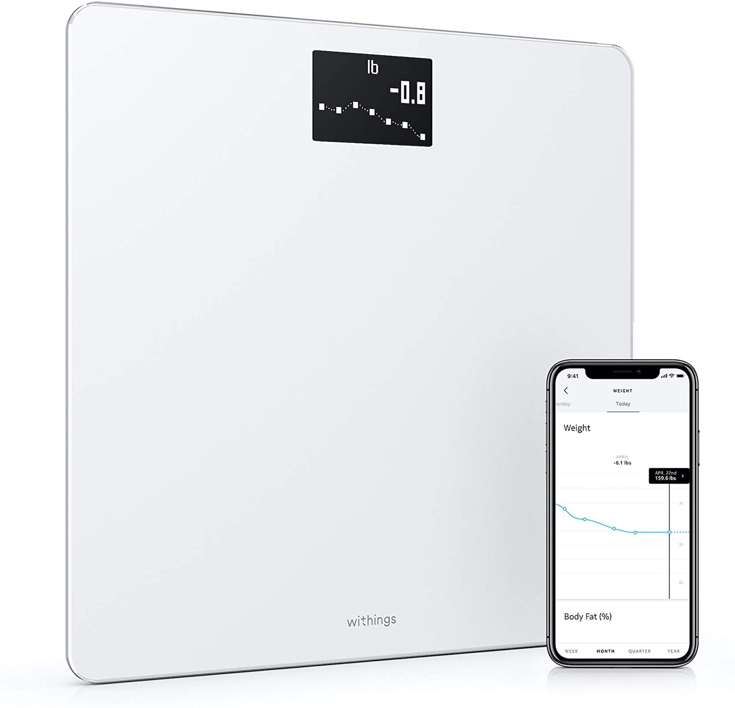 6327 Bluetooth Body Fat Scale Digital Smart Body Weight Scale Ios