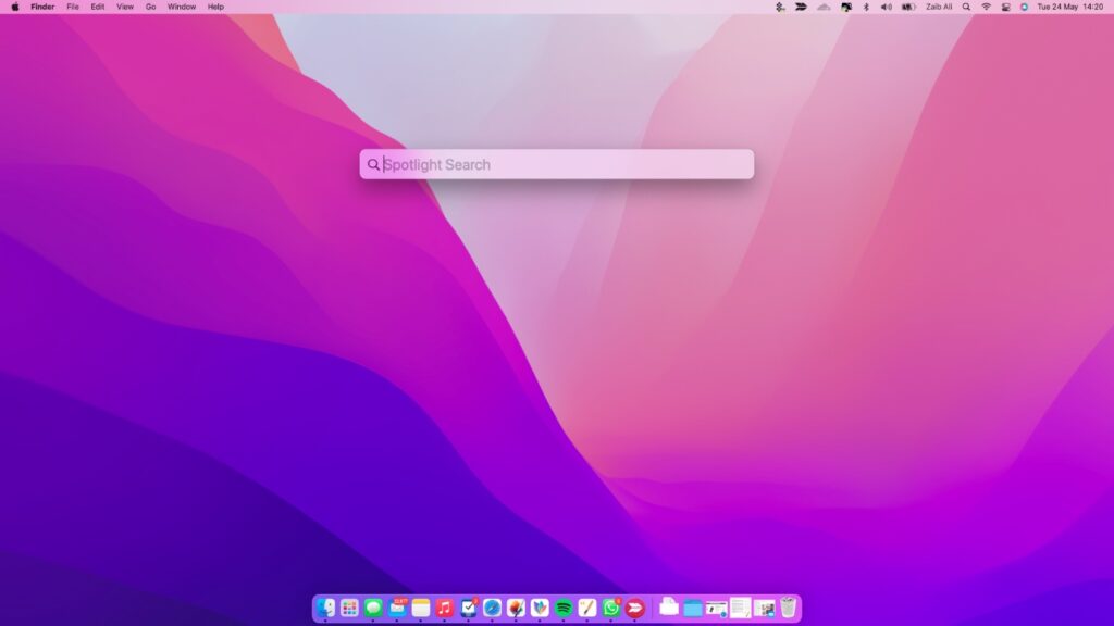 spotlight mac shortcut