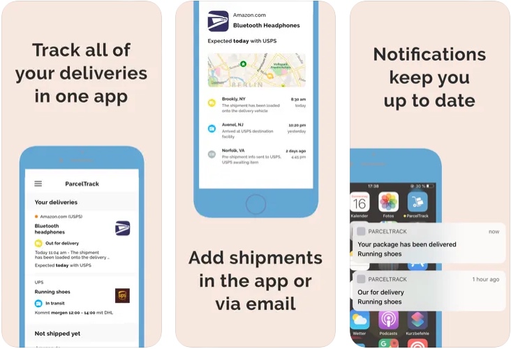 Review: Parcel -- track your deliveries - iPhone J.D.