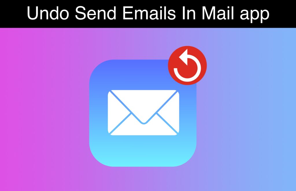 Undo Send Email on iPhone