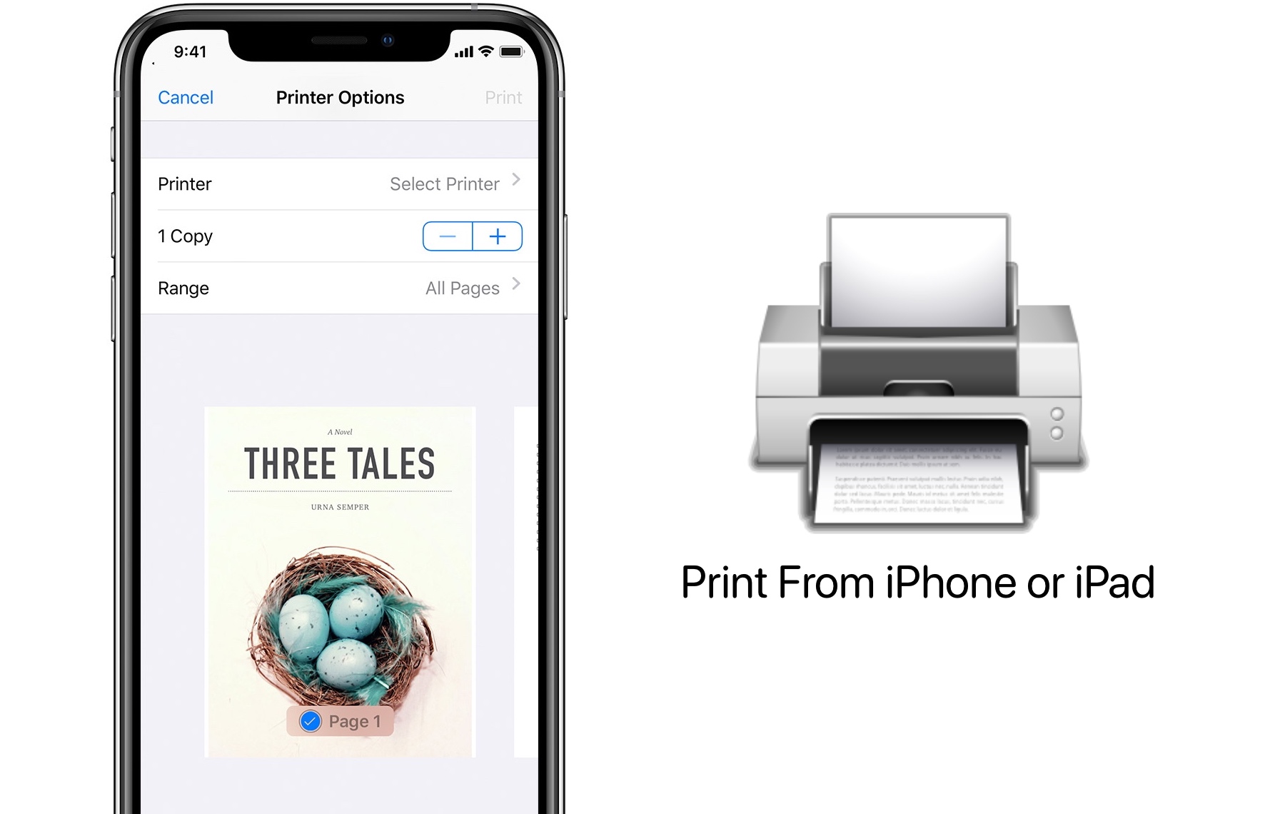 sorg selvmord Arkæolog How To Print From iPhone Or iPad Directly - iOS Hacker