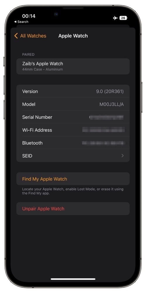 Apple watch lost connection to iphone online