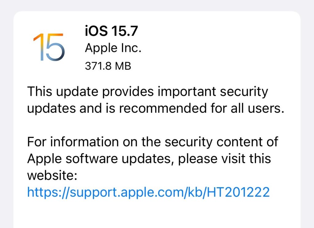 ios 15 update download link