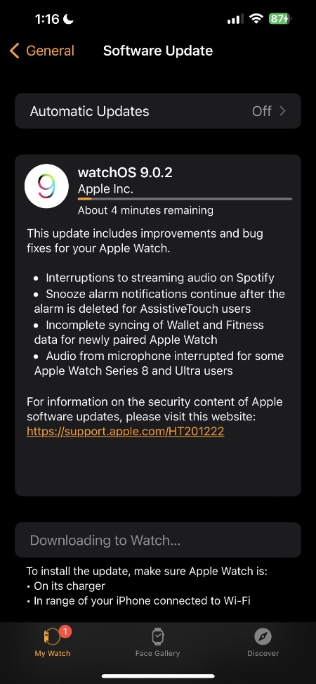 Apple watch series 0 best sale software update