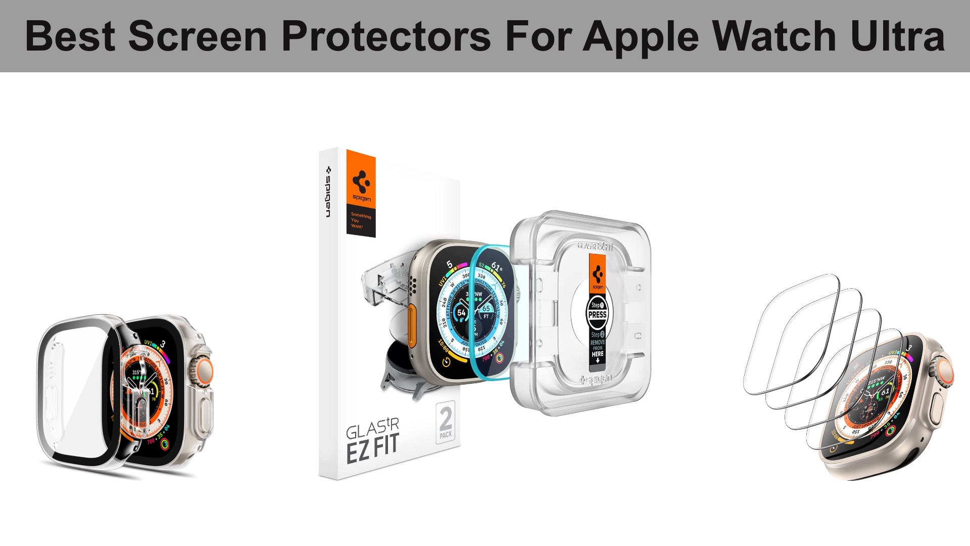 Best Screen Protectors for Apple Watch Ultra iOS Hacker