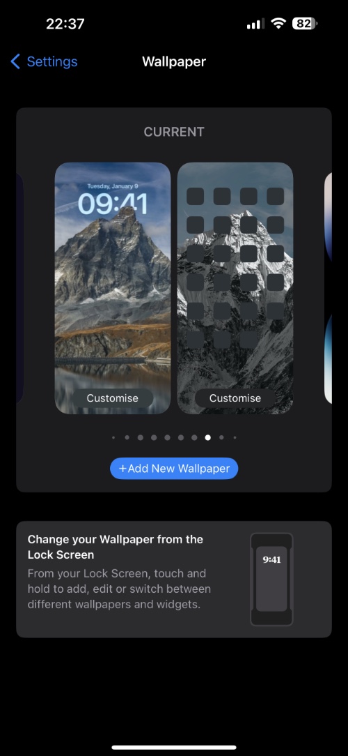 How To Apply Different Wallpapers To Lock Screen And Home Screen On iPhone  - iOS Hacker