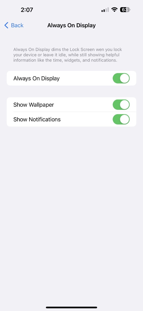 How To Make iPhone's Always-On Display Darker By Disabling Wallpaper And  Notifications - iOS Hacker