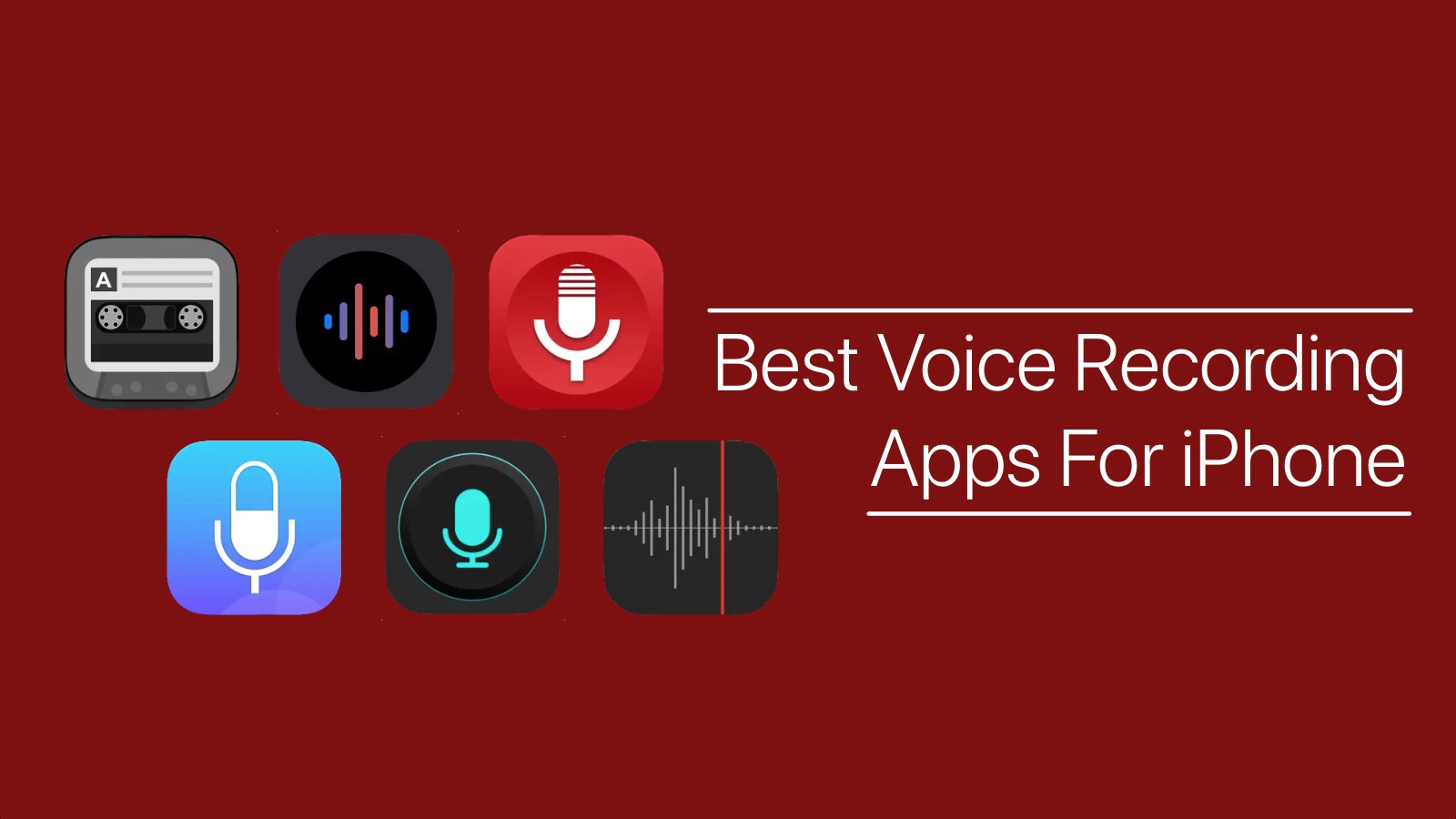 veelbelovend protest Verbazingwekkend Best Voice Recorder Apps for iPhone In 2023 - iOS Hacker
