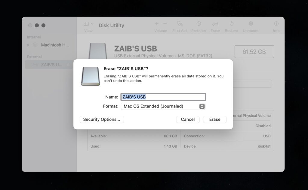 How Do I Format An External Drive On My Mac