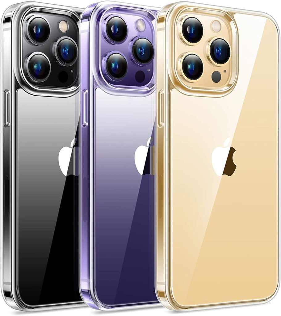 Clear cases for iPhone 14 Pro