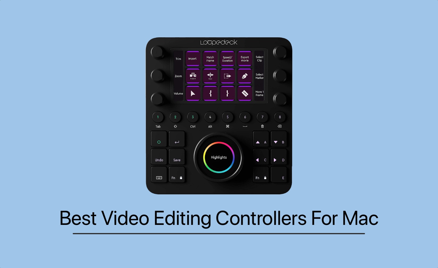 Best Video And Photo Editing Controllers For Mac